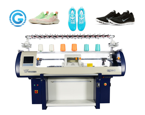 tissage supérieur de machine à tricoter de chaussures de vamp de jacquard